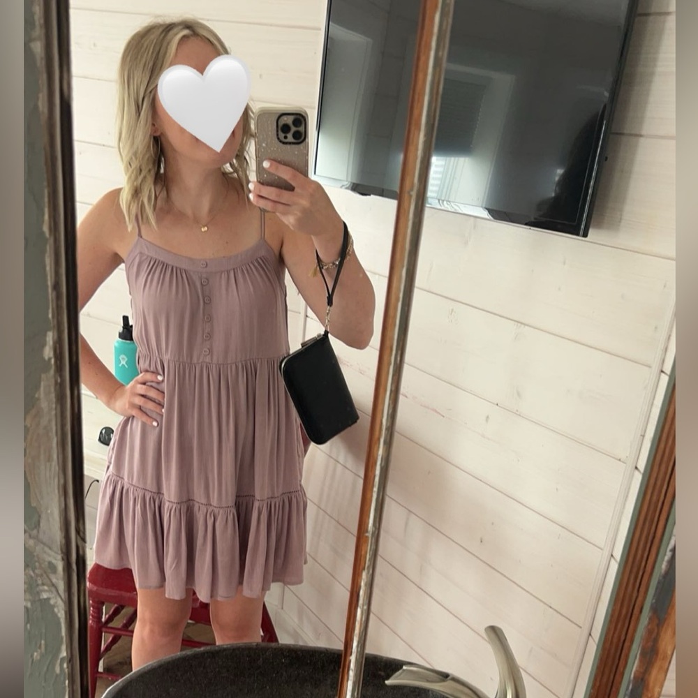 Purple dress